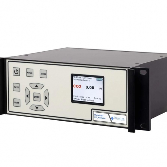 Máy phân tích CO2 Q41 gắn tủ rack 2U