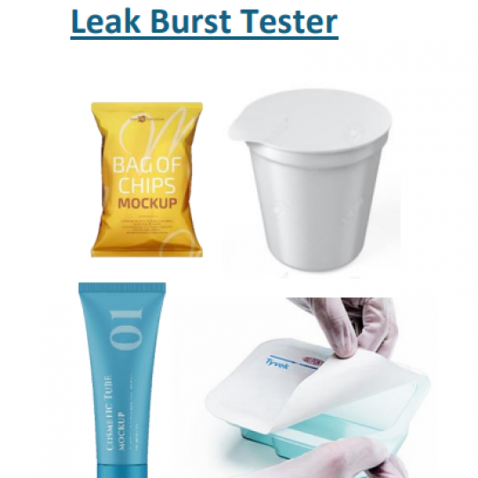 Pouch Burst Tester