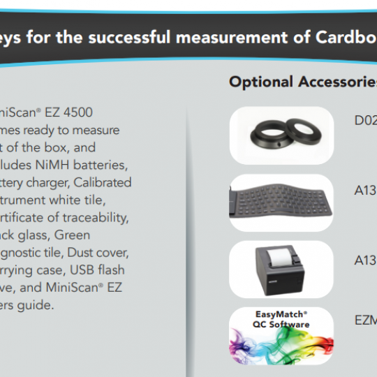 MiniScan EZ 4500L: Portable Spectrophotometer.